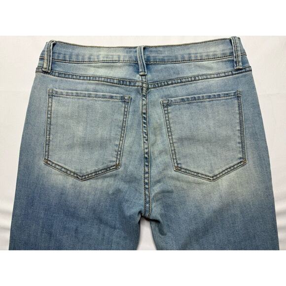 Stetson Women's Light Wash High Rise Flare Crop Denim Jeans - Size 10 (31x26) - Picture 4 of 7